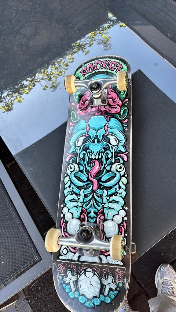 Skateboard, Ophalen of Verzenden, Zo goed als nieuw