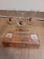 3 la chouffe glazen + spel plezant gezelschap, Ophalen of Verzenden