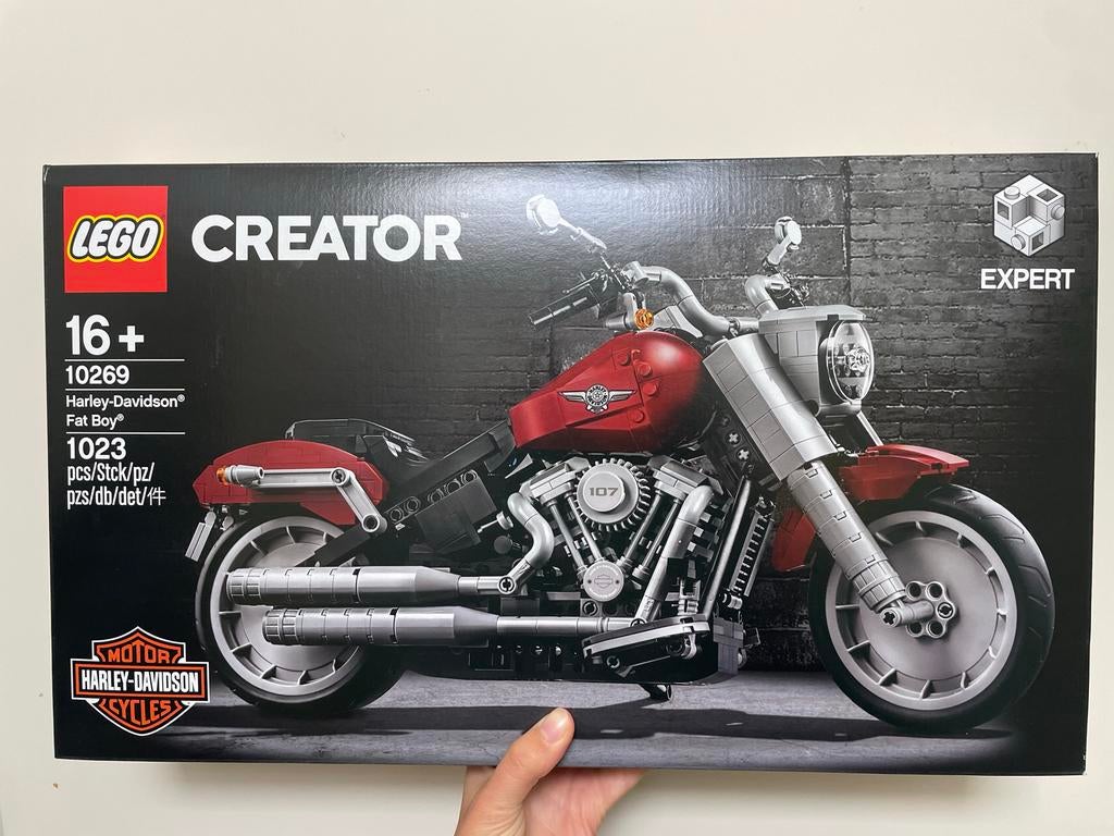 LEGO Creator Harley-Davidson Fat Boy 10269, Ophalen of Verzenden, Nieuw, Complete set, Lego