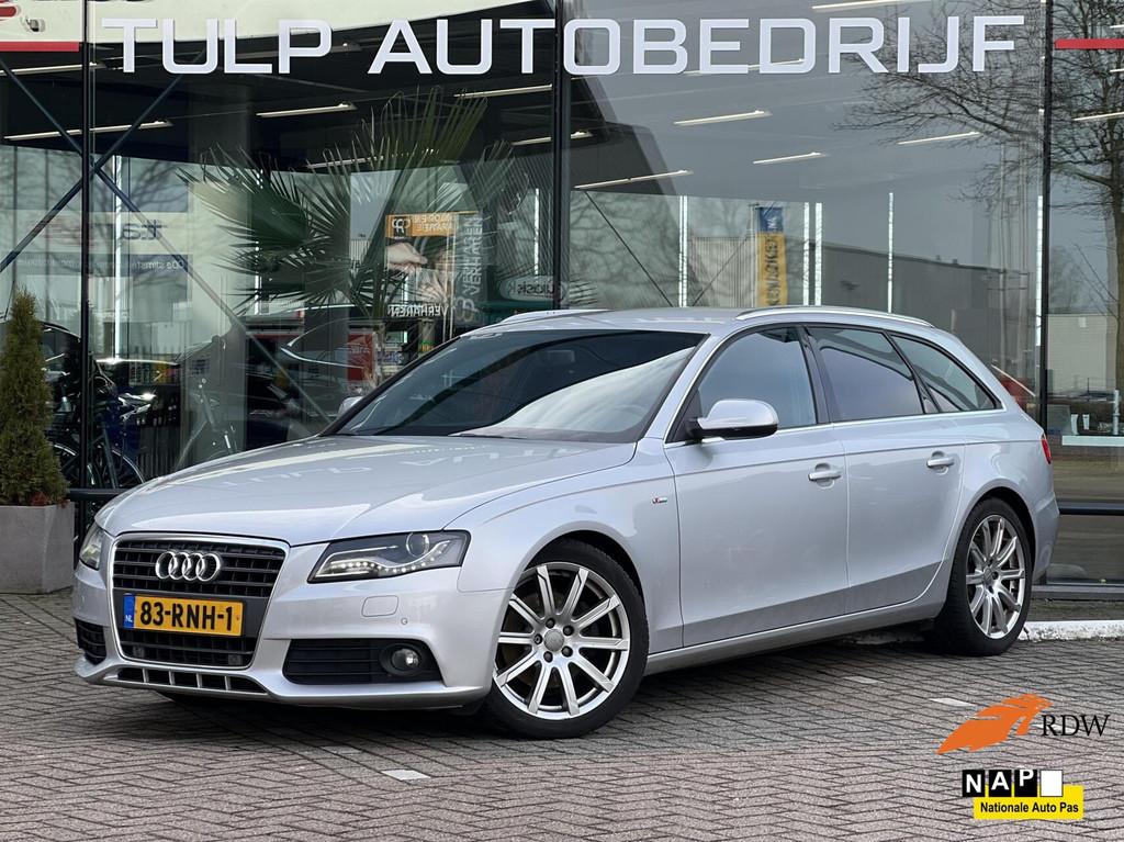 Audi A4 Avant 1.8 TFSI Pro Line S Automaat Navi Clima NL NAP, Auto's, Audi, Euro 5, 1490 kg, Gebruikt, Zwart