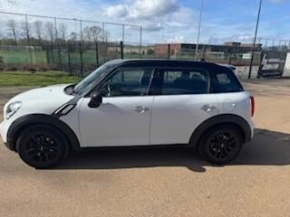 Mini Countryman 1.6 184pk All4 Aut. 2012 Wit, Auto's, 1380 kg, Zwart, Wit, Bedrijf