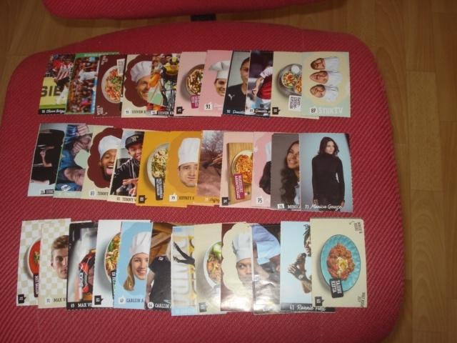 HELDEN IN DE KEUKEN PLAATJES/STICKERS ( GRATIS )JUMBO, Verzamelen, Supermarktacties, Jumbo, Ophalen of Verzenden
