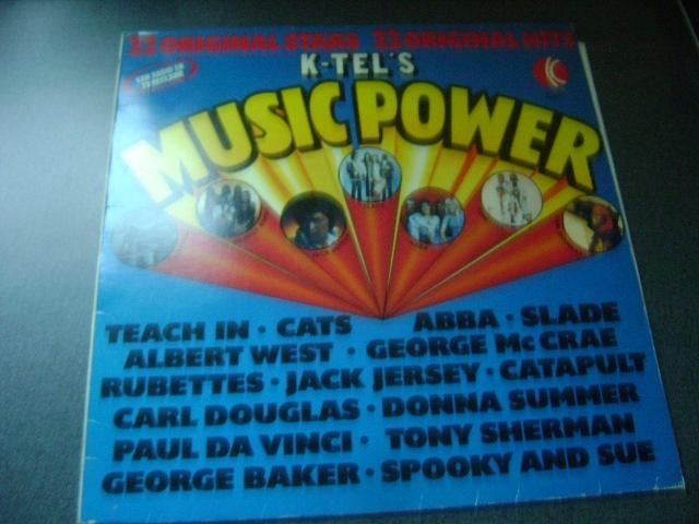 k-tel 's music power--22 original stars --22 original hits, Cd's en Dvd's, Vinyl | Verzamelalbums, Ophalen of Verzenden, Gebruikt