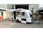 KNAUS 400 QD 2023 ZGAN: AIRCO,LUIFEL,F-GAR-LM-VASTE ZIT-AMBI, Caravans en Kamperen, Caravans, Bedrijf, Treinzit, 4 tot 5 meter