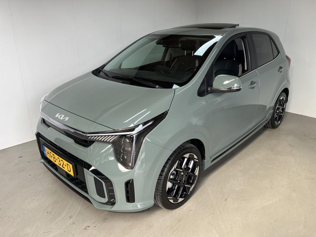 Kia Picanto 1.0 DPI GT-Line Elek dak verwarmd stoel/stuur Ap, Voorwielaandrijving, Met garantie (alle), 4 stoelen, Bedrijf