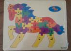 Puzzel paard met Arabisch alfabet (nieuw), Ophalen of Verzenden, Minder dan 10 stukjes, Nieuw, 2 tot 4 jaar