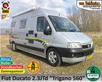 Fiat Ducato 2.3 JTd "Trigano 560" L3H2 Buscamper, Caravans en Kamperen, Buscamper of Camperbus, Eurocamp, -
-  -, Info@buscampers-zutphen.nl
