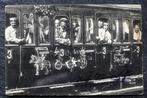 Duits soldaten op weg in de trein, 1915, Duitse veldpost, Verzenden, Voor 1920, Gelopen, Politiek en Historie
