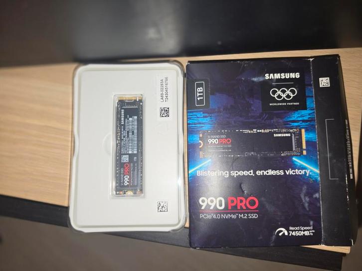 Samsung 990 PRO 1TB NVMe M.2 SSD - Nieuwstaat, Computers en Software, Harde schijven, Nieuw, Server, Intern, SSD, Overige aansluitingen