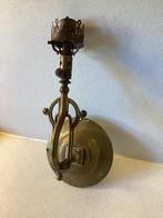 Antieke autenthiek gas wandlampje, Antiek en Kunst, Ophalen of Verzenden, Koper of Brons