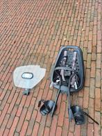 Yepp voorzitje fiets met windscherm, Yepp, Ophalen of Verzenden, Gebruikt, Voetsteuntjes
