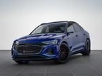 Audi Q8 Sportback e-tron 55 Quattro 408pk Pano Trekhaak Mass, Auto's, Automaat, Gebruikt, Blauw, Leder