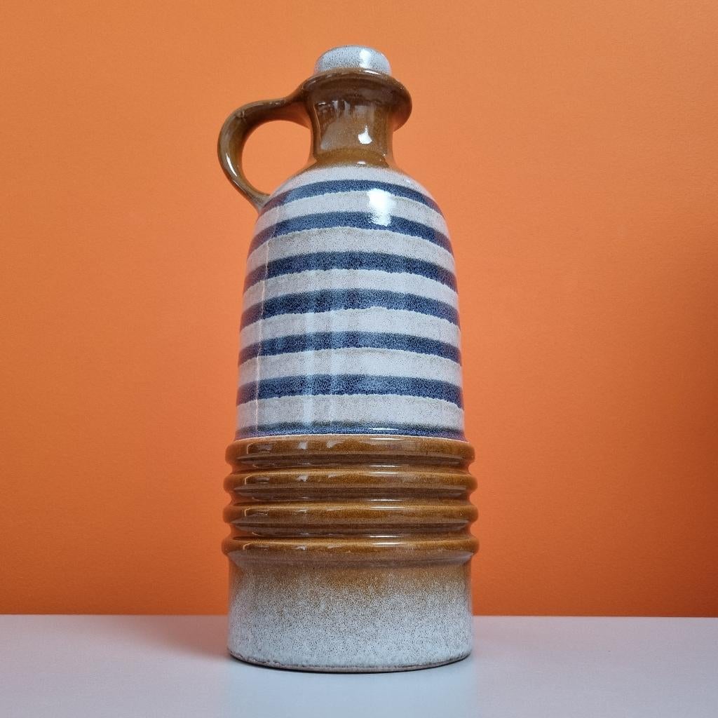 retro vintage vaas VEB Haldensleben Germany 70s, Ophalen of Verzenden