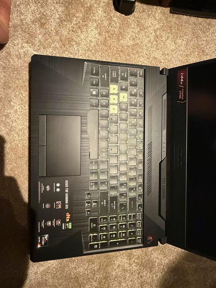 ASUS TUF Gaming A15 – RTX 3050 / Ryzen / 144Hz, Computers en Software, Windows Laptops, Gebruikt, 15 inch, SSD, 4 Ghz of meer