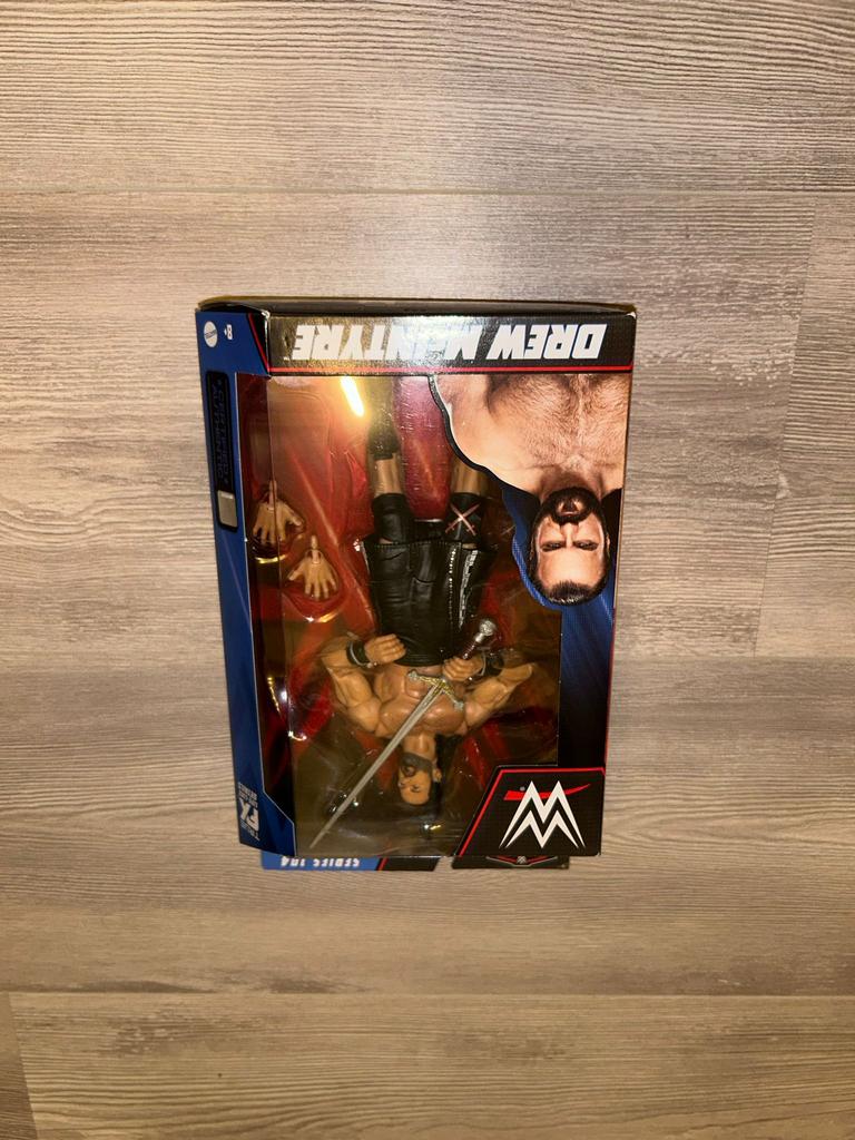 Wwe Drew Mcintyre elite, Ophalen of Verzenden, Nieuw