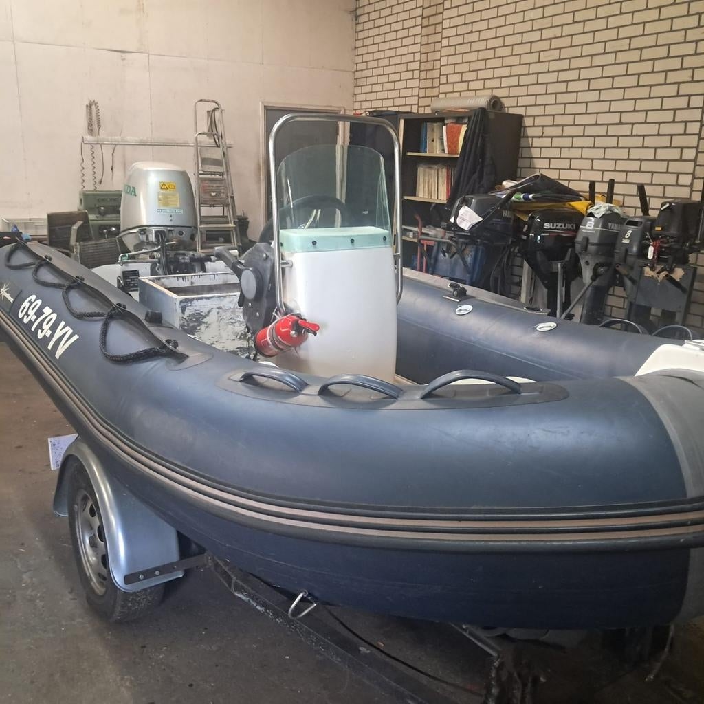 Rib rubberboot, Overige merken, Ophalen of Verzenden, Benzine, Minder dan 70 pk