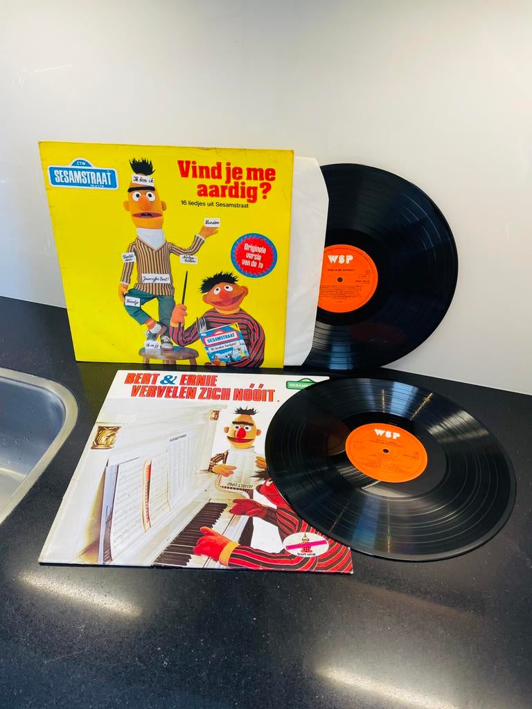 Sesamstraat LP’s Jaren ‘80, 1980 - 1989, Ophalen of Verzenden, Verhaal of Sprookje, 3 tot 5 jaar