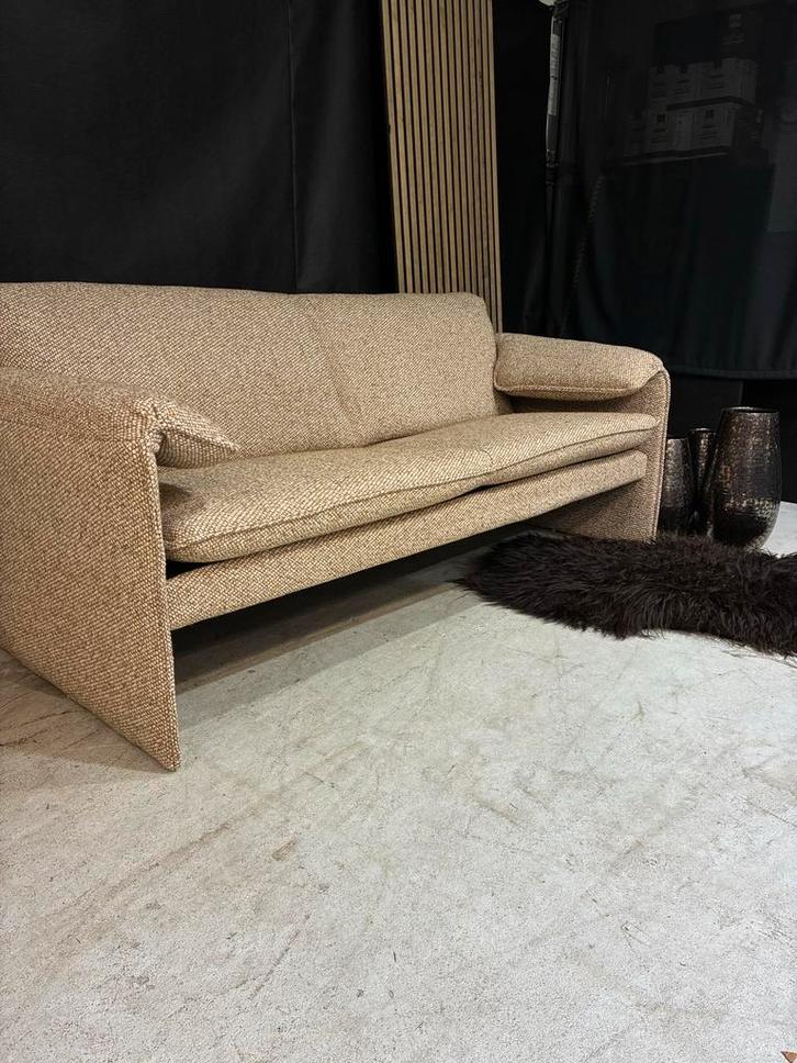 Leolux Bora Bora 2,5-zits - Nieuw Wol -, Huis en Inrichting, Banken | Bankstellen, Zo goed als nieuw, Driepersoons, 150 tot 200 cm