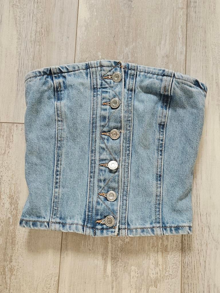 Spijker top maat XS, Blauw, Ophalen of Verzenden, Zo goed als nieuw, Maat 34 (XS) of kleiner