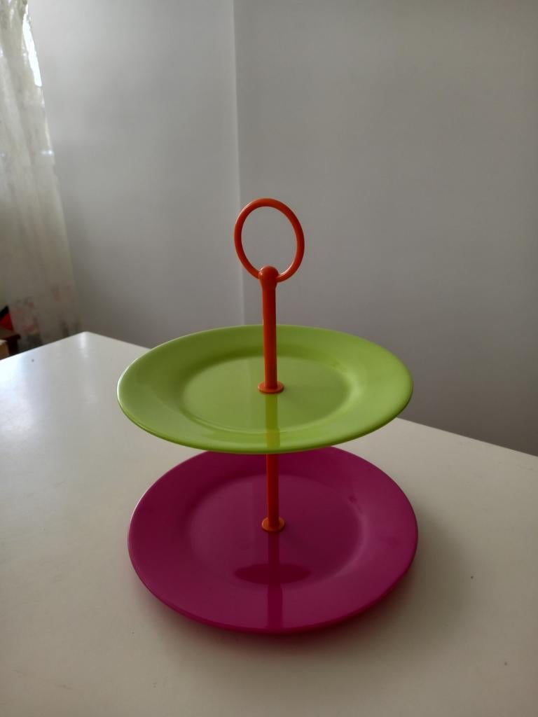 Hema etagère - high tea, Ophalen of Verzenden, Gebruikt