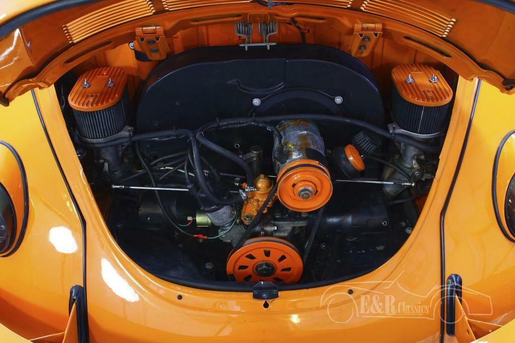 VW Kever | Gerestaureerd | 68 PK | Porsche GT3 RS lak | 1972, Achterwielaandrijving, Zwart, Overige kleuren, 68 pk