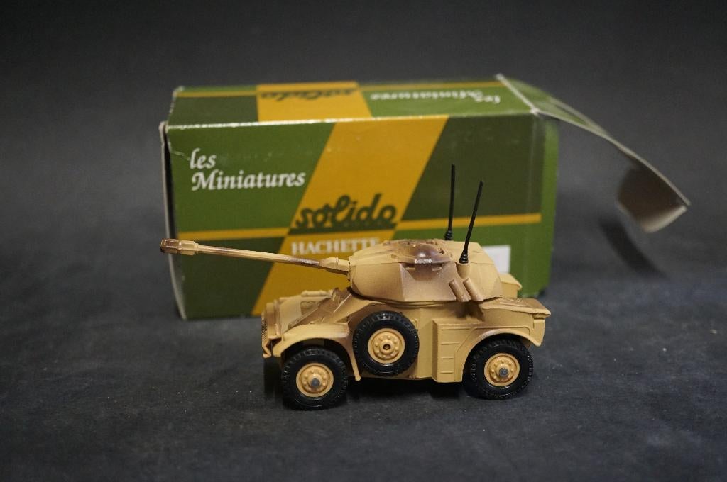 Solido Panhard AML 90 pantservoertuig - 1/50 - TOP, Ophalen of Verzenden, Zo goed als nieuw, Bus of Vrachtwagen, Overige merken