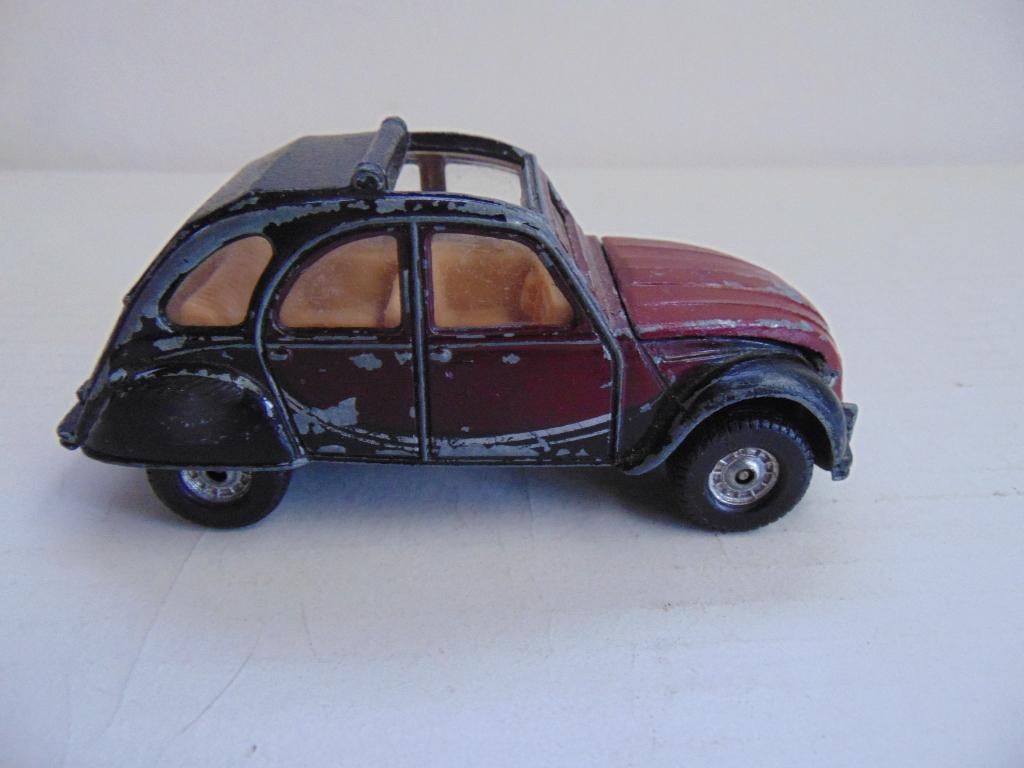 Corgi Toy Citroen 2CV6 - 80s, Hobby en Vrije tijd, Modelauto's | 1:43, Ophalen of Verzenden, Gebruikt, Auto, Corgi