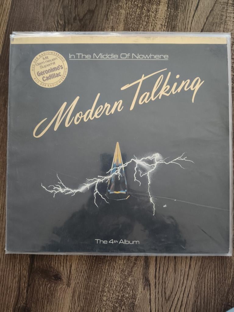 Modern Talking - In The Middle Of Nowhere (LP), Cd's en Dvd's, Ophalen of Verzenden, 1980 - 1989, Zo goed als nieuw, 12 inch