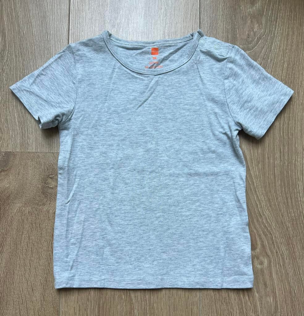 Hema t-shirt grijs maat 98, Ophalen of Verzenden, Gebruikt, Jongen, Shirt of Longsleeve