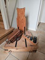 Gerestaureerde antieke bakkerij bascule, Ophalen