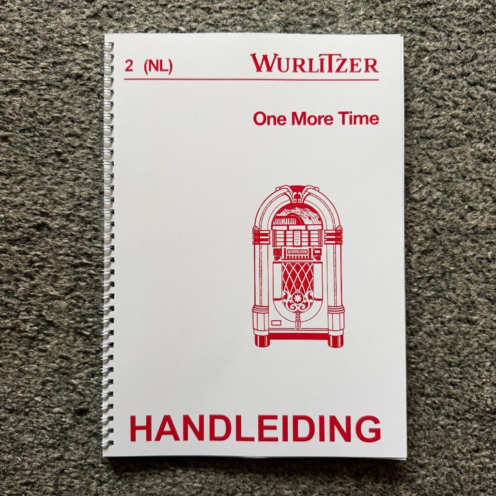 Jukebox Wurlitzer 1015 OMT Handleiding Nederlandse versie, Verzamelen, Met singles, Nieuw, Ophalen of Verzenden, Wurlitzer