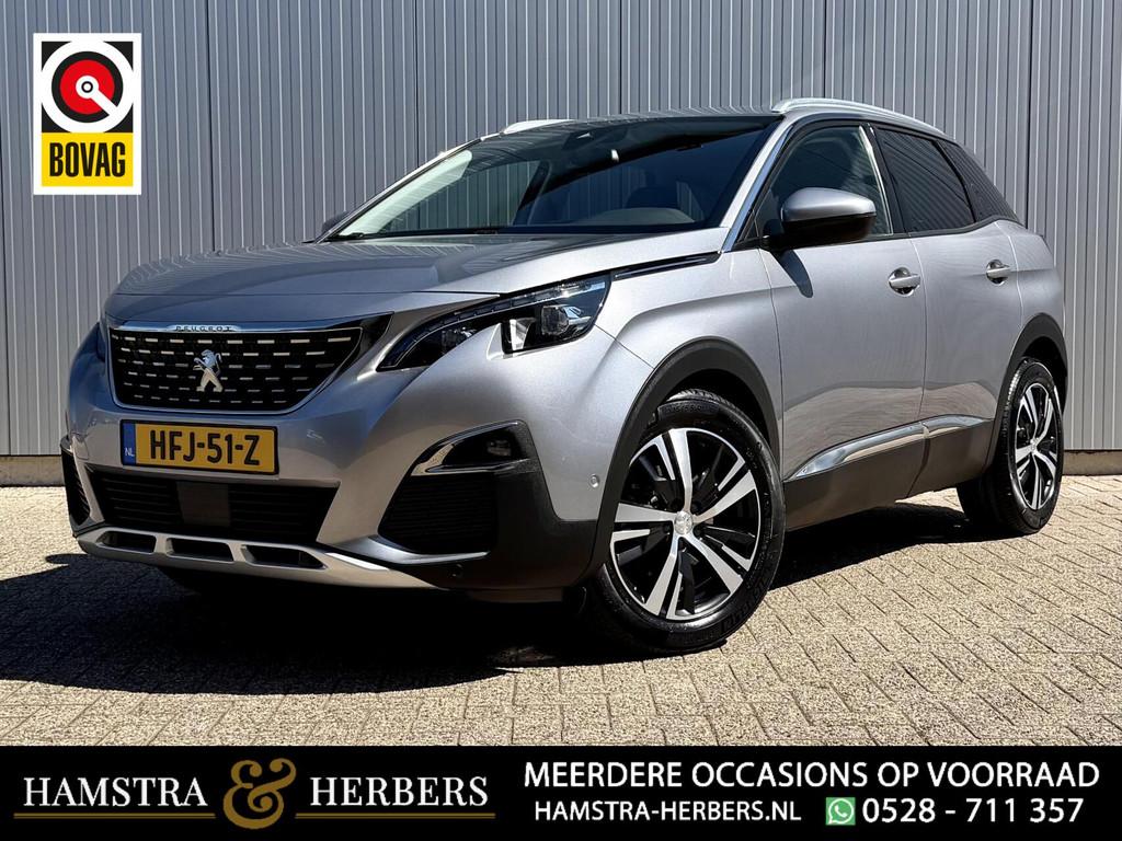 Peugeot 3008 1.2 PureTech antraciet automaat, Parkeersensor, Gebruikt, 1199 cc, Bedrijf