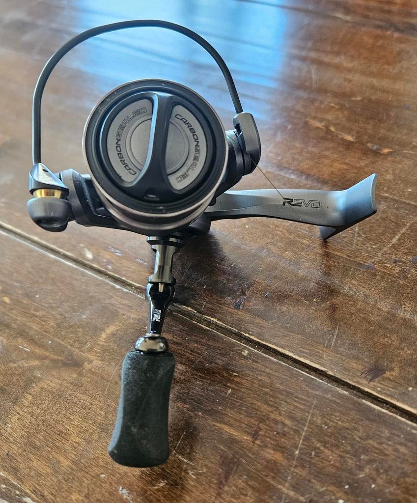 Abu Garcia Revo3 SX spinmolen, Watersport en Boten, Ophalen of Verzenden, Zo goed als nieuw, Molen