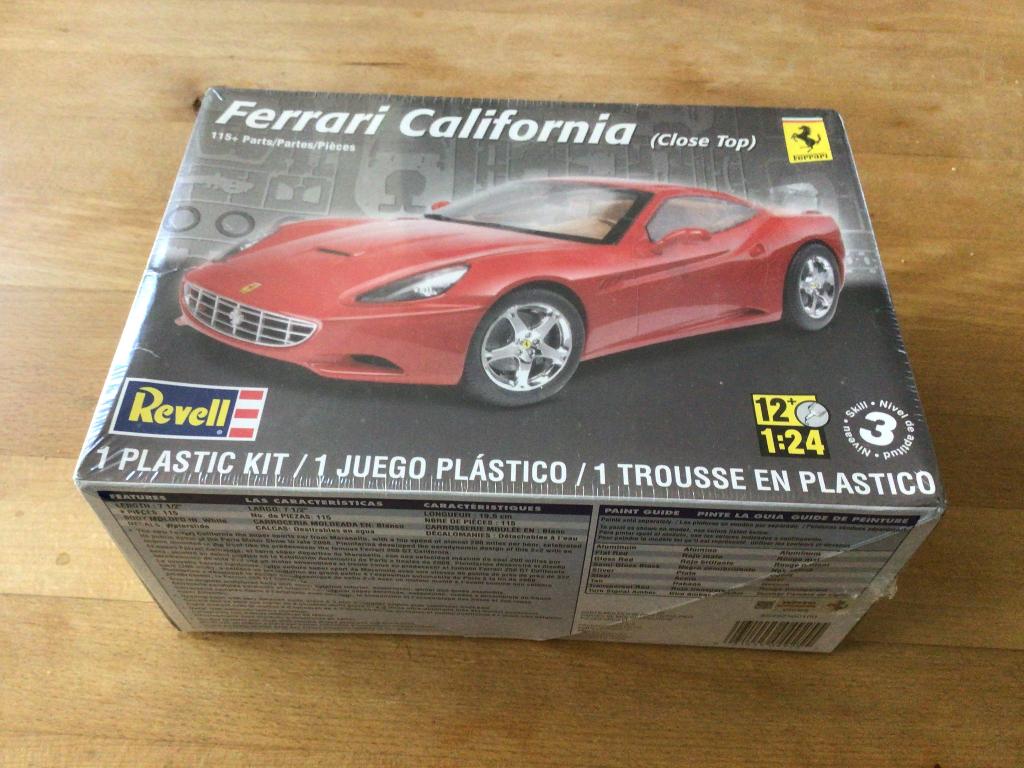 Ferrari Californië revell kit 1:24 nieuw, Ophalen of Verzenden, Nieuw, Auto, Revell