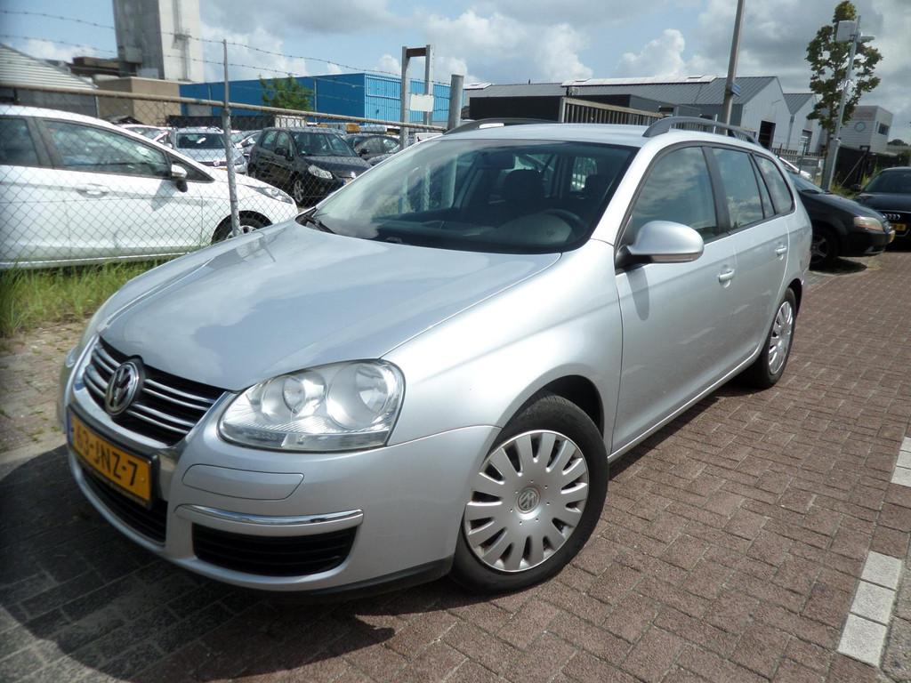 Volkswagen Golf Variant 1.4 TSI Trendline, Auto's, Voorwielaandrijving, Stof, Gebruikt, Zwart