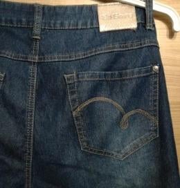 Als nieuw So soire jeans spijkerbroek Dames W32, Kleding | Dames, Spijkerbroeken en Jeans, Verzenden, Zo goed als nieuw, Blauw