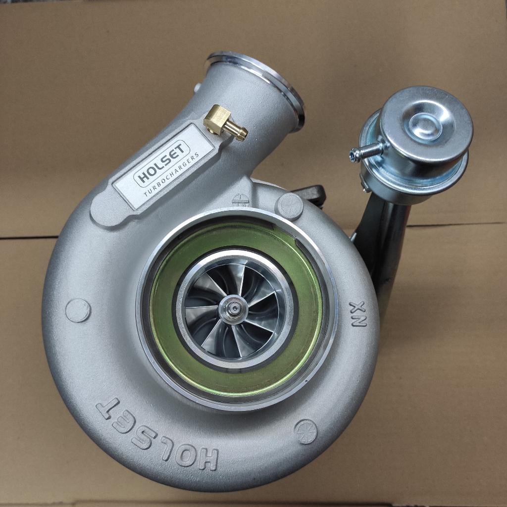Nieuw Turbo Holset HX35W 12cm T3 twin scroll billet made UK, Motoren, Tuning en Styling, Ophalen of Verzenden