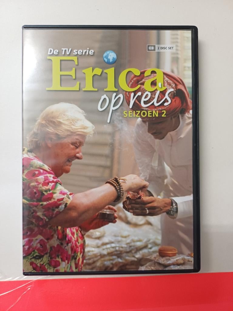 Dubbel DVD - Erica op Reis Seizoen 2, Alle leeftijden, Ophalen of Verzenden, Gebruikt, Overige genres