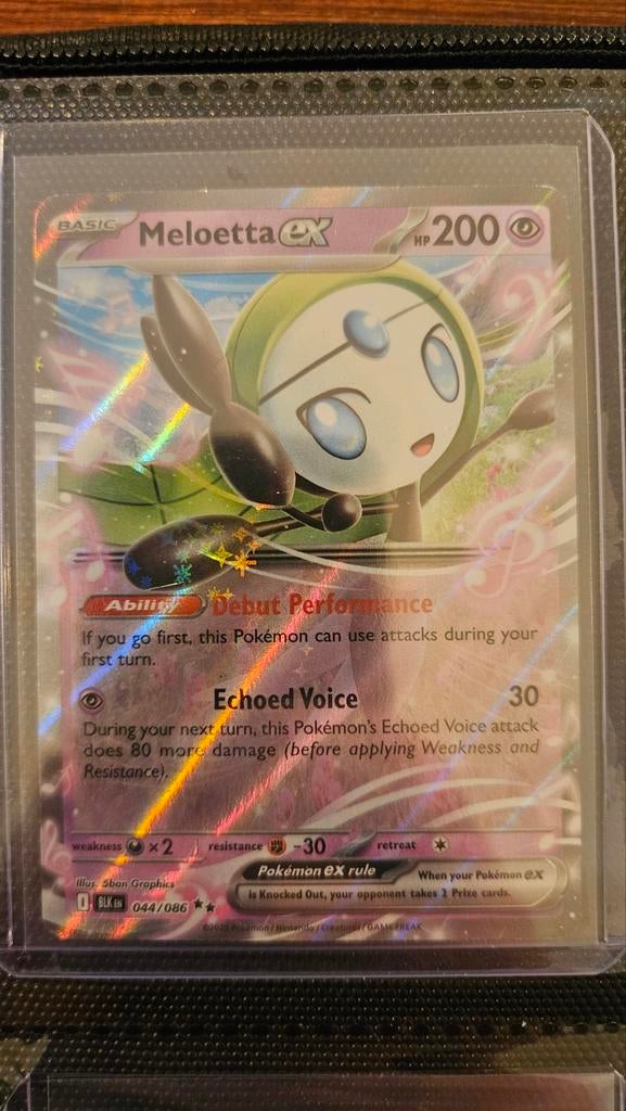 Meloetta EX Pokémon BLK 044/068, Ophalen of Verzenden