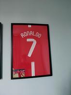 Ingelijst Ronaldo Shirt 2008 - Manchester United, Verzamelen, Sportartikelen en Voetbal, Ophalen of Verzenden, Zo goed als nieuw
