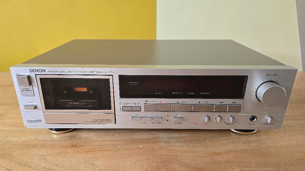 DENON DR-M24 HX Cassette Deck, Ophalen of Verzenden, Enkel, Denon, Tape counter