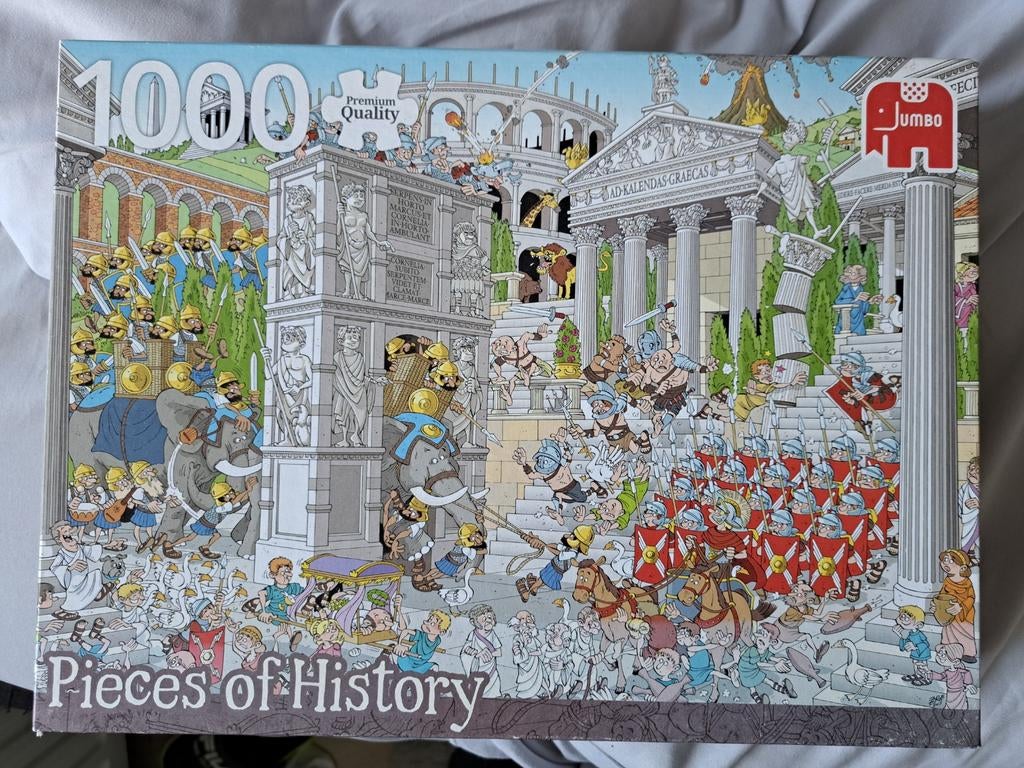 Pieces of History  de Romeinen, Hobby en Vrije tijd, Denksport en Puzzels, Ophalen of Verzenden, 500 t/m 1500 stukjes
