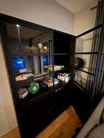 Stalen industriële buffetkast, Ophalen, 100 tot 150 cm, Zo goed als nieuw, Metaal