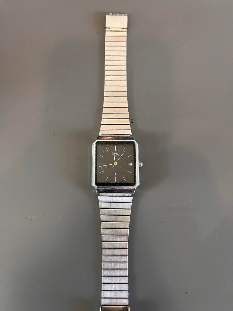 Vintage Casio 311 MO-511 Horloge 1984/85 - Batterij leeg, Casio, Gebruikt, Staal, Polshorloge