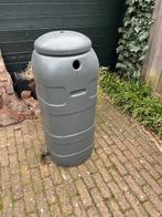 regenton, grijs, Ophalen, Kunststof, Met kraantje, 75 tot 150 liter