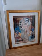 Kunst aan de muur - thema Egypte, Huis en Inrichting, Ophalen, Gebruikt, Foto of Poster, 75 cm of meer