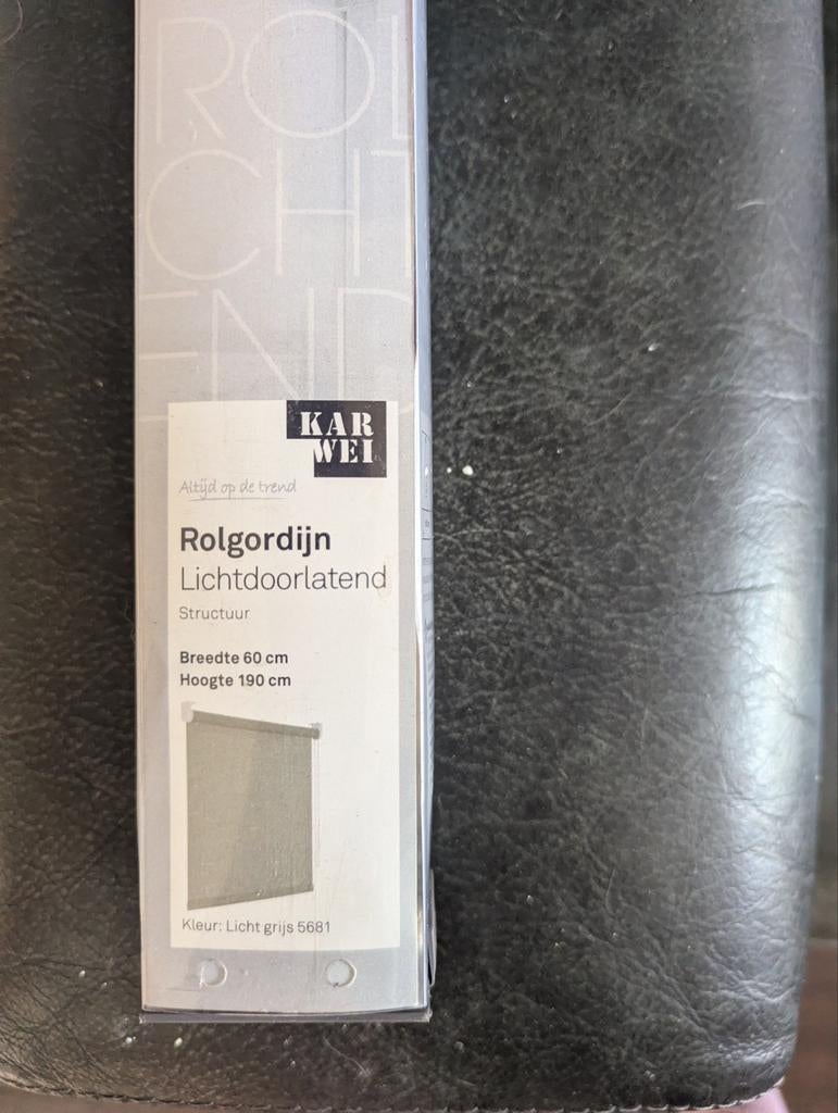 Rolgordijn Karwei lichtgrijs 5681, Ophalen of Verzenden