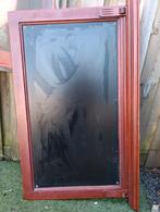 Vintage Schoolbord / Krijtbord met Houten Lijst, Ophalen, Gebruikt, 100 tot 150 cm, Rechthoekig