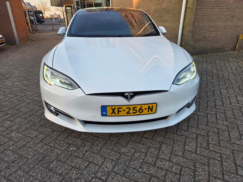 Tesla Model S performance p100d, Auto's, Tesla, Automaat, 745 pk, 2216 kg, Zwart