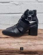 A.S.98 - Mooie leren pumps maat 39 - Nieuw €275 - Airstep, Zwart, Lage of Enkellaarzen, Nieuw, Ophalen of Verzenden